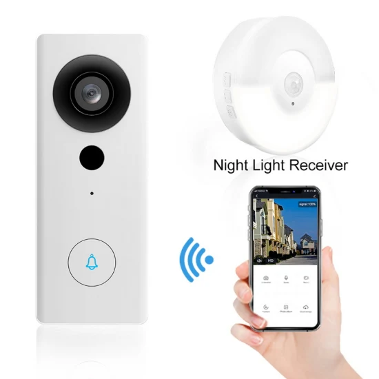 1080P Smart Home Wireless Camera Video Doorbell WiFi Ring Doorbell Intercom