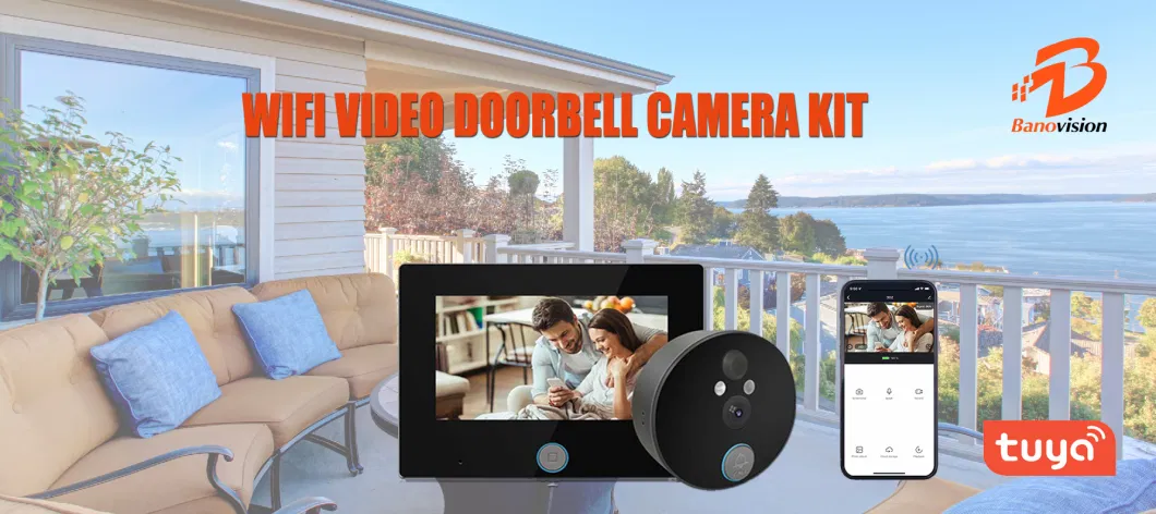 Tuya Wireless Video Doorbell Phone IP Doorbell Intercom System