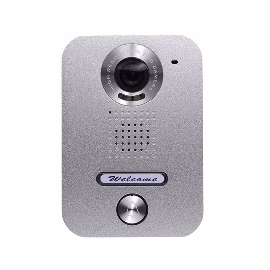 Aluminum Alloy Waterproof IP65 of 2 Wires Villa Intercom System (outdoor station, video door phone)